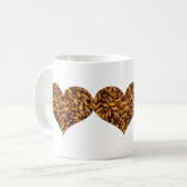 Mug Coeur des vers de soie frits (Devant gauche)