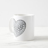Mug Coeur diamant (Devant gauche)