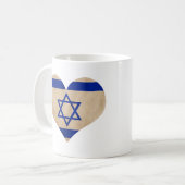 Mug Coeur d'Israël (Devant gauche)