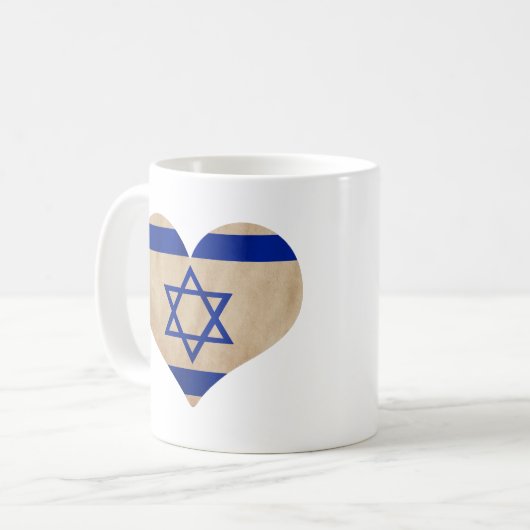 Mug Coeur d'Israël (Devant gauche)