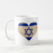 Mug Coeur d'Israël (Gauche)