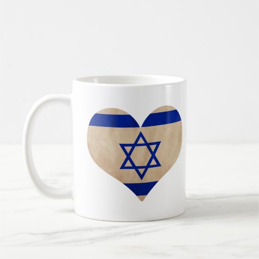 Mug Coeur d'Israël (Gauche)