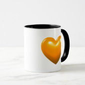Mug Coeur d'or (Devant droit)