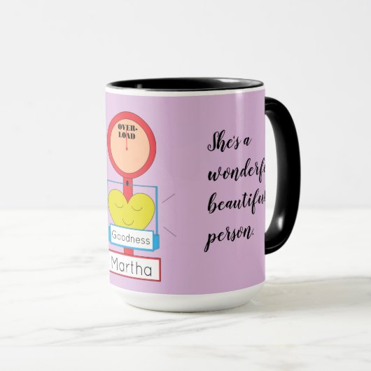 Mug Coeur d'or (Devant droit)