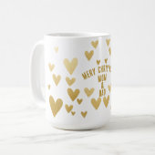 Mug Coeur d'or, Noël blanc (Devant gauche)