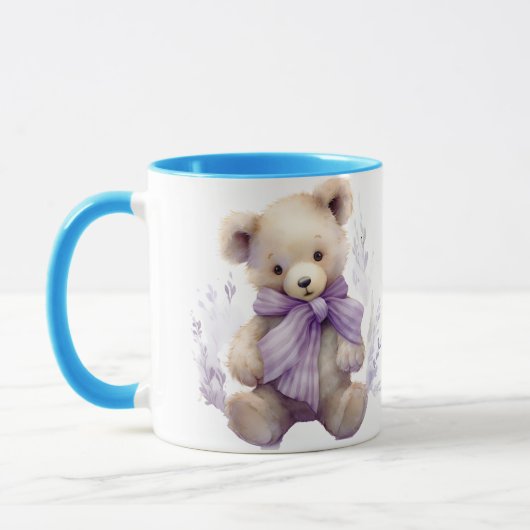 Mug Coeur doux Boug Ours - Design Ours mignon (Gauche)