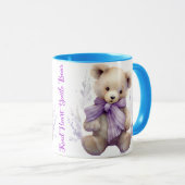 Mug Coeur doux Boug Ours - Design Ours mignon (Devant droit)