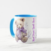 Mug Coeur doux Boug Ours - Design Ours mignon (Devant gauche)
