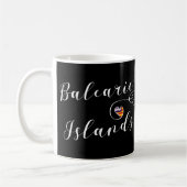 Mug Coeur Drapeau Des Baléares, Baléares, (Gauche)