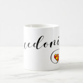 Mug Coeur du drapeau macédonien, Macédoine (Centre)