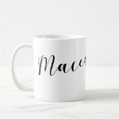 Mug Coeur du drapeau macédonien, Macédoine (Gauche)