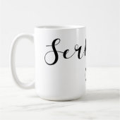 Mug Coeur du drapeau serbe, Republika Srbija (Gauche)