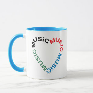 Mug Coeur du texte de musique