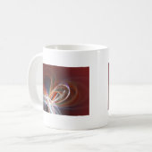 Mug coeur en feu (Devant gauche)