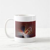Mug coeur en feu (Gauche)