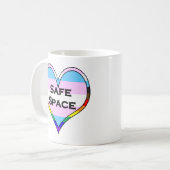 Mug Coeur espace Trans-Safe (Devant gauche)