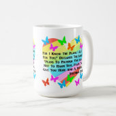 MUG COEUR ET COEUR JEREMIAH 29:11 (Devant droit)