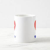 Mug Coeur et éléphant Trumpy modifiable (Centre)