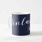 Mug Coeur Finlande Mug, Finn, Finnois (Devant gauche)