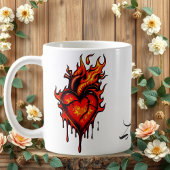 Mug Coeur flamboyant.