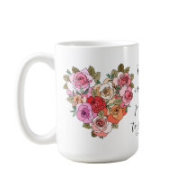 Coeur floral, pour la 1ère grand-mère)