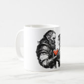 Mug Coeur fort (Devant gauche)
