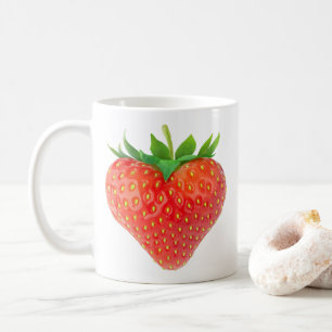 Mug Coeur fraise