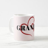Mug coeur grand-mère1 (Devant gauche)