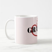 Mug coeur grand-mère1 (Gauche)