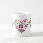 Mug Coeur hongrois de fleur d'OPUS (Centre)