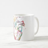 Mug Coeur humain (Devant droit)