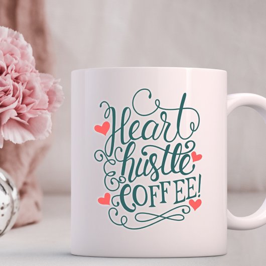 Mug Coeur, Hustle, Café