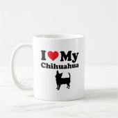 Mug Coeur I mon chiwawa (Gauche)