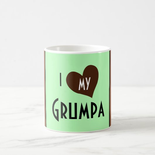 Mug Coeur I mon Grumpa (Centre)