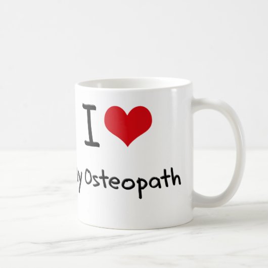 Mug Coeur I mon ostéopathe (Droite)