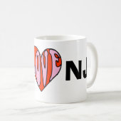 Mug coeur, I, NJ (Devant droit)