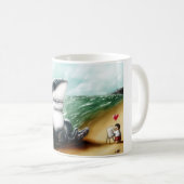 Mug Coeur I vous Sharktopus (Devant droit)