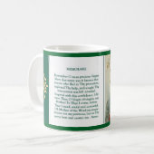 Mug Coeur impeccable de Vierge Marie béni (Devant gauche)