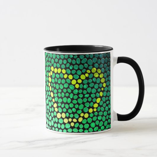 Mug coeur jaune (Droite)
