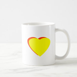 Mug Coeur Jaune RougeOrange Le MUSÉE Zazzle Cadeaux