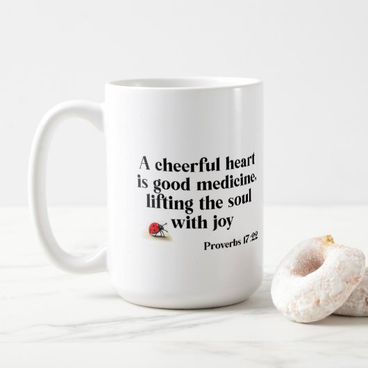 Mug Cœur Joyeux (Avec donut)