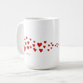 Mug "Coeur LF de ZN " (Devant gauche)