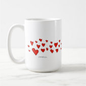 Mug "Coeur LF de ZN " (Gauche)