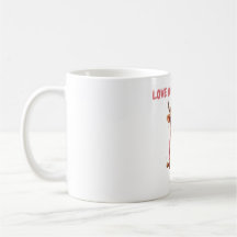 Mug Cœur Lunettes Vache Highland Mignonne Café m