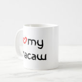 Mug coeur macaw (Devant gauche)