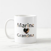 Mug Coeur marin Camo de grand-maman (Gauche)