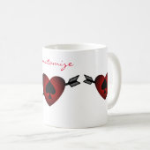 Mug Coeur mignon Black Spade Thunder_Cove (Devant droit)