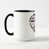 Mug Cœur Mignon/Maman Bonus (Gauche)
