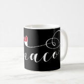 Mug Coeur Monaco, Monaco Drapeau, I Love Monaco (Devant droit)