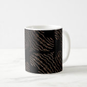 Mug Coeur motif sans couture ornement Saint-Valentin (Devant droit)